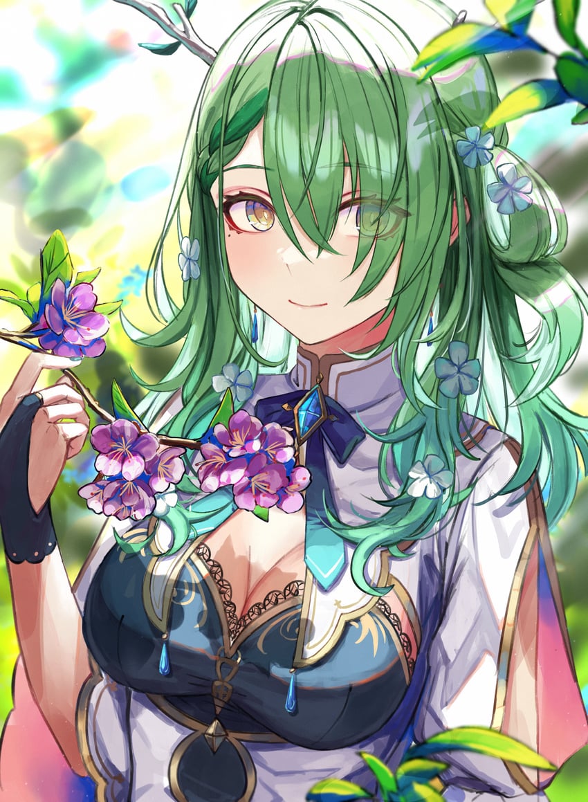 ceres fauna (hololive and 1 more) drawn by tachikana