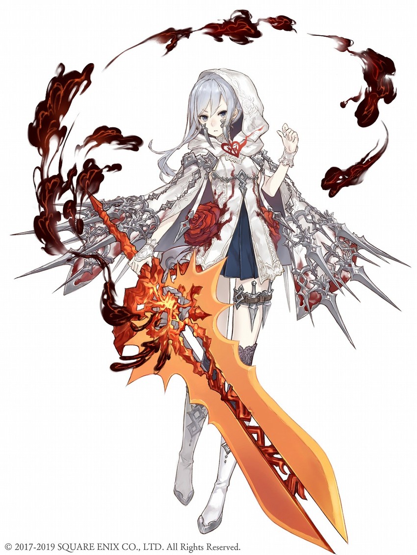 snow white (sinoalice and 1 more) drawn by ji_no