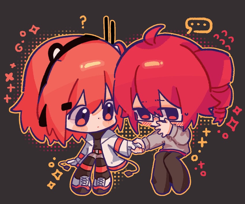 kasane teto and adachi rei (utau and 1 more) drawn by moochaakaka