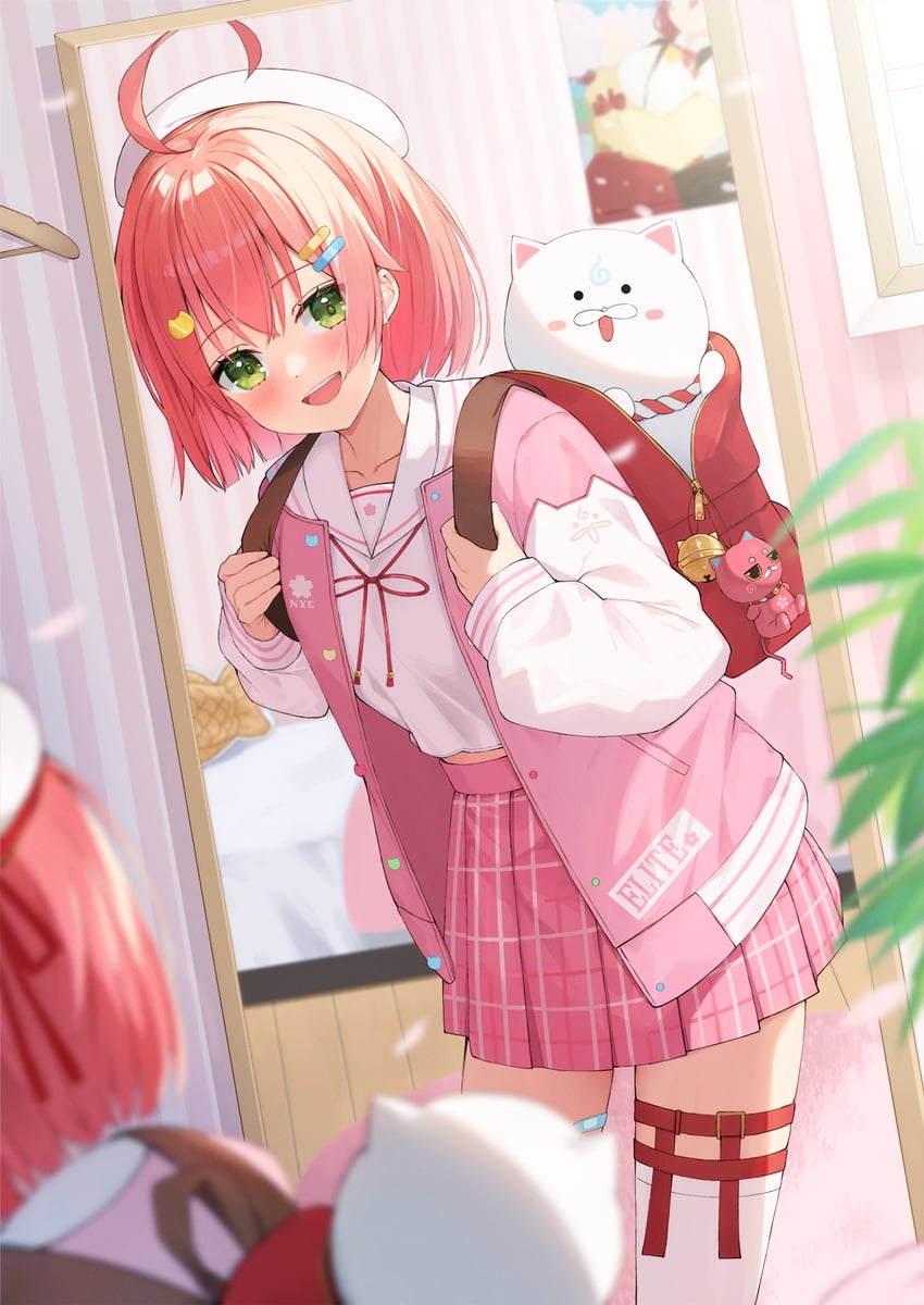 sakura miko, 35p, and kintoki (hololive) drawn by mirai_(mirai76_)