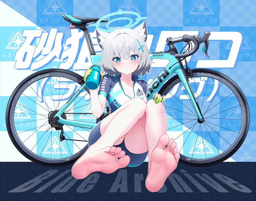 shiroko (blue archive and 1 more) drawn by yanyanzi