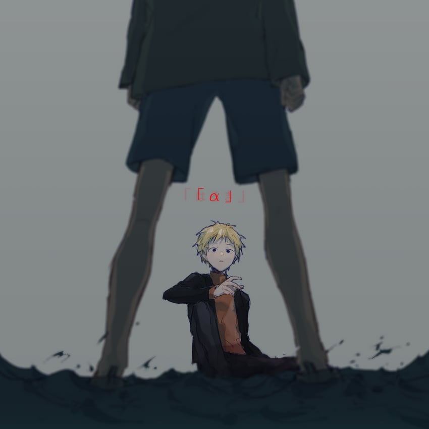 atou haruki and origin alpha (saibou shinkyoku) drawn by chairan