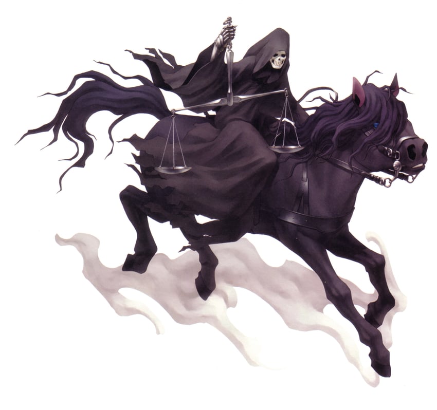 black rider (shin megami tensei and 1 more) drawn by kazuma_kaneko