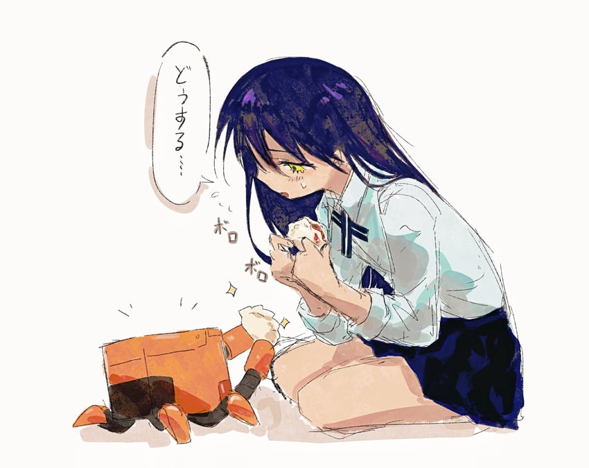 nyaan and conch (gundam and 1 more) drawn by muluo0128