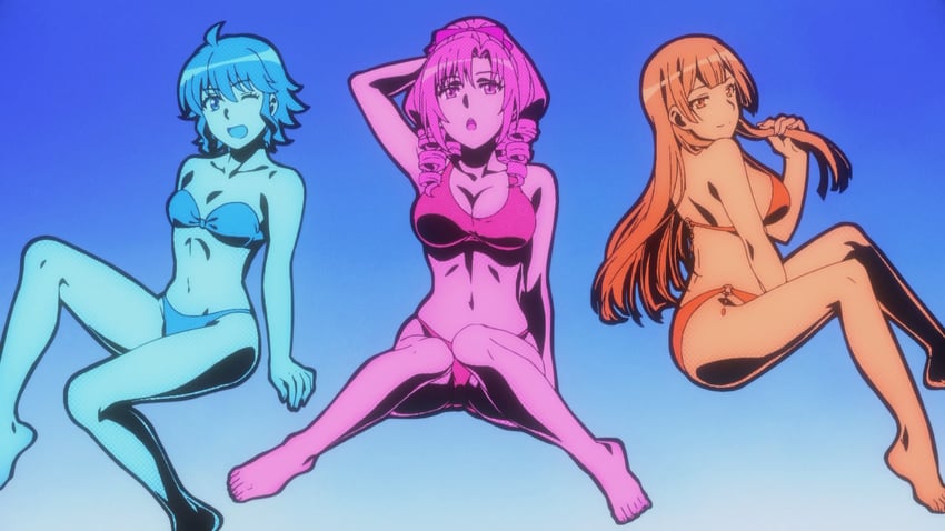 yuno rembrandt, sif rembrandt, and abelia hopleys (tsuki ga michibiku isekai douchuu)