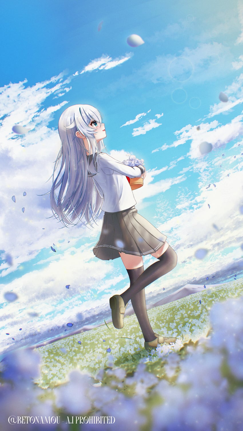 hibiki (kantai collection) drawn by betonamou