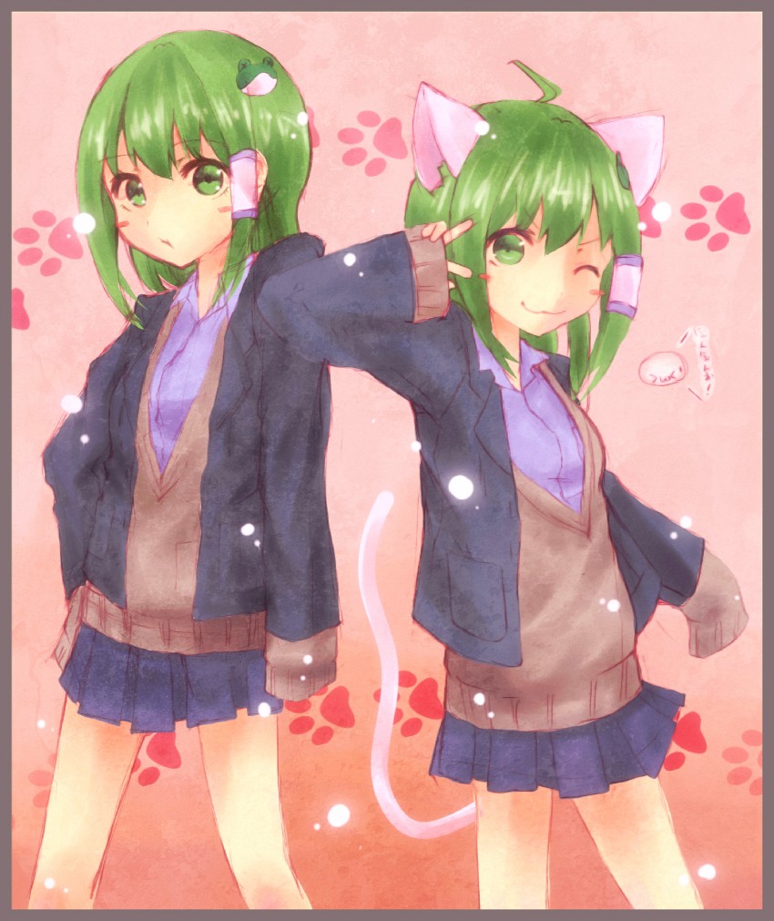 kochiya sanae (touhou) drawn by jakkun