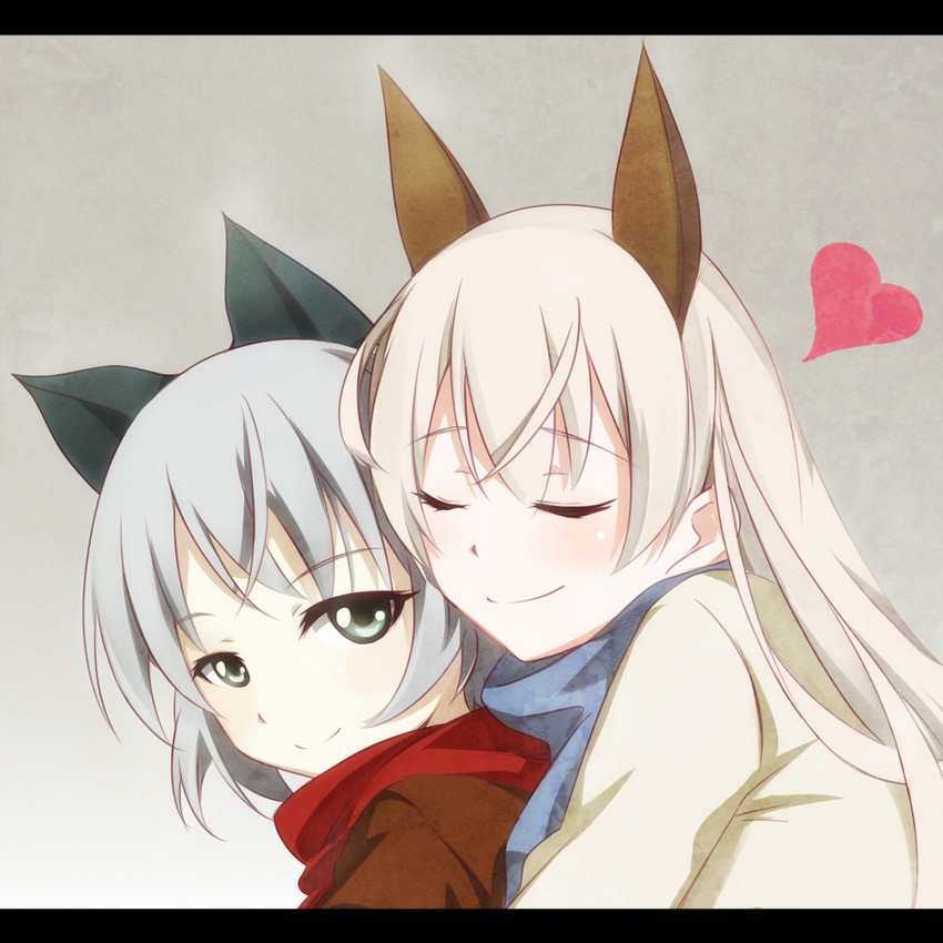 sanya v. litvyak and eila ilmatar juutilainen (world witches series and 1 more) drawn by umino_mokuzu_(shizumisou)