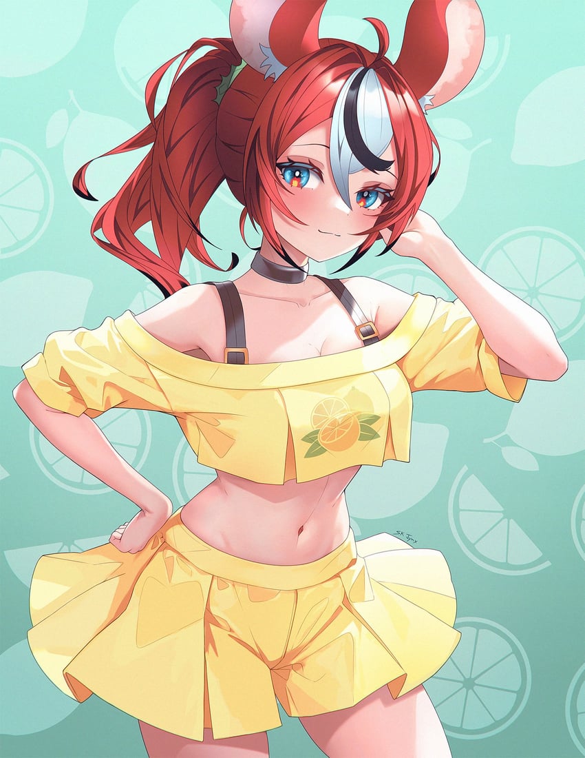 hakos baelz (hololive and 1 more) drawn by sk_jynx