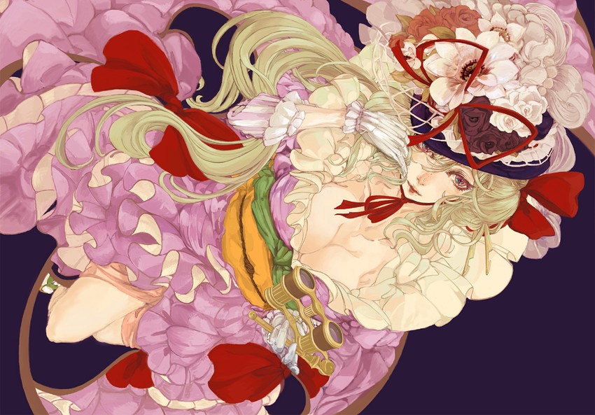 yakumo yukari (touhou) drawn by bataunco