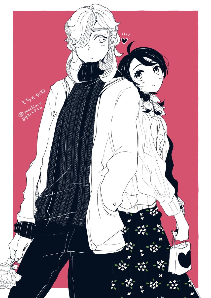 juliana and arven (pokemon and 1 more) drawn by mochimo3632