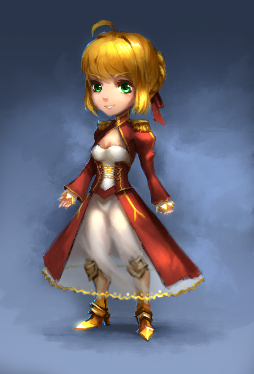 nero claudius (fate and 1 more) drawn by shabeyin
