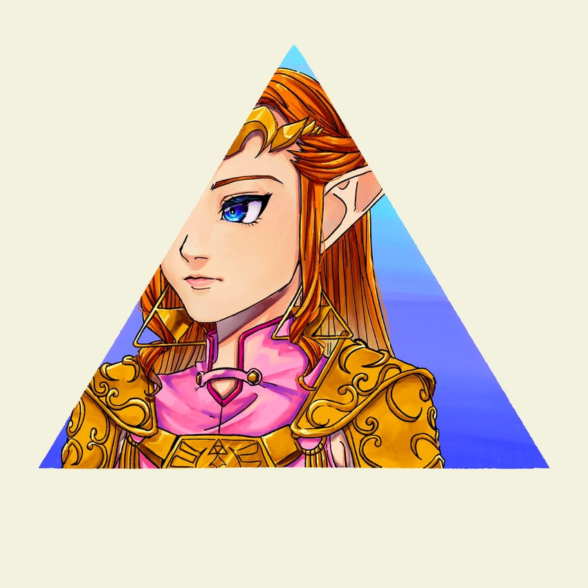 princess zelda (the legend of zelda and 1 more) drawn by solua_mnju