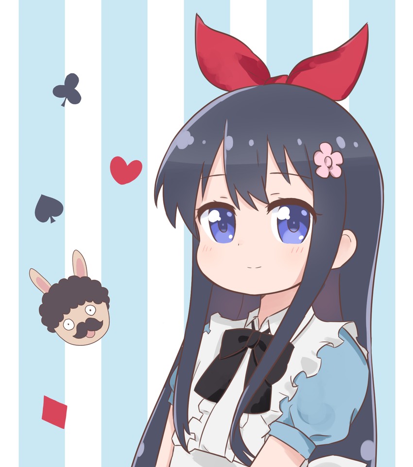 alice, shirosaki hana, and higero (alice's adventures in wonderland and 1 more) drawn by ixia_(ixia424)