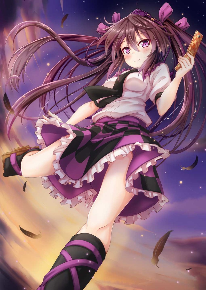 himekaidou hatate (touhou) drawn by oubou