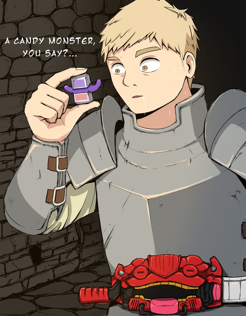 laios touden and gochizo (dungeon meshi and 2 more) drawn by leidenfrost