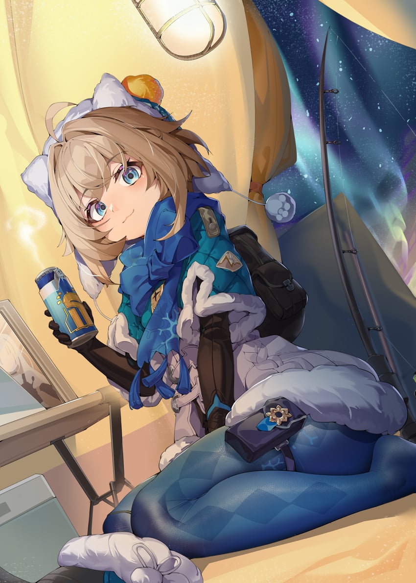 lynx landau (honkai and 1 more) drawn by aiza-ku