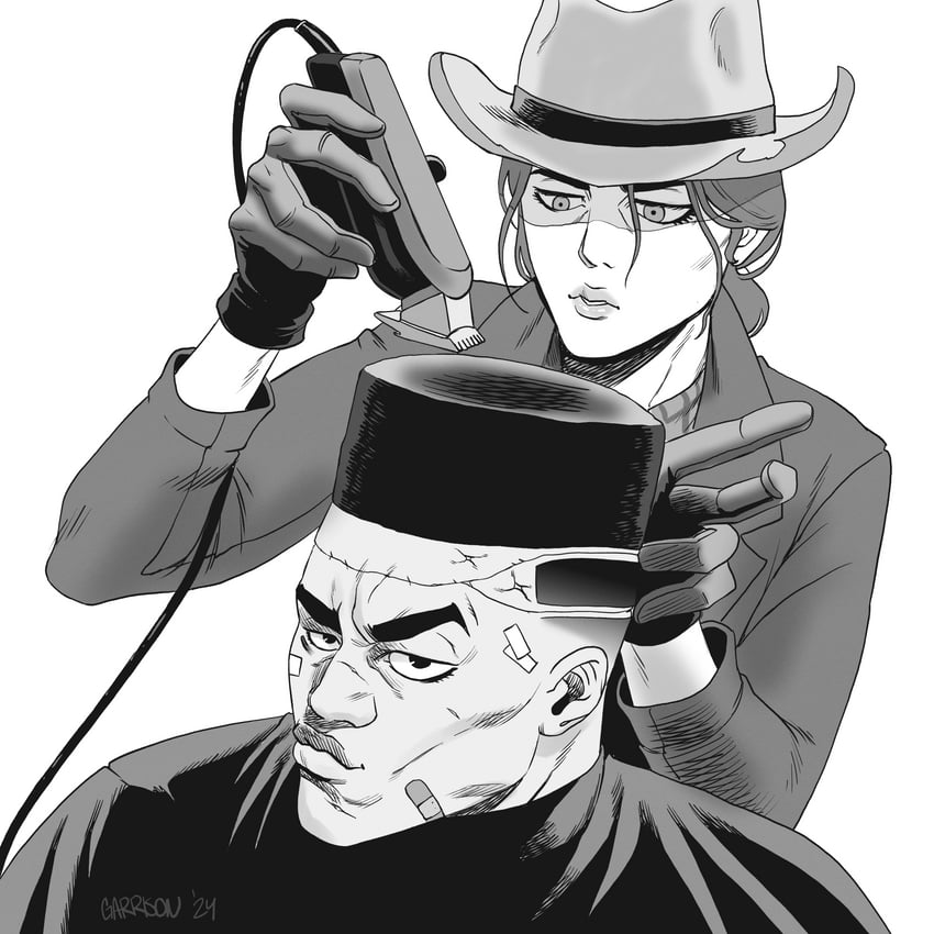 courier and rose of sharon cassidy (fallout and 1 more) drawn by decomposedtaco