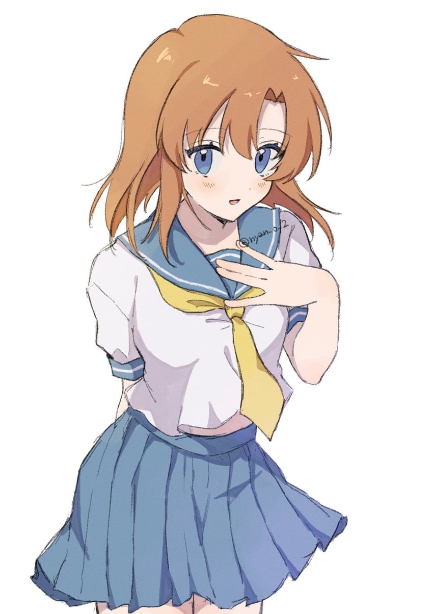 ryuuguu rena (higurashi no naku koro ni) drawn by nyan_o2