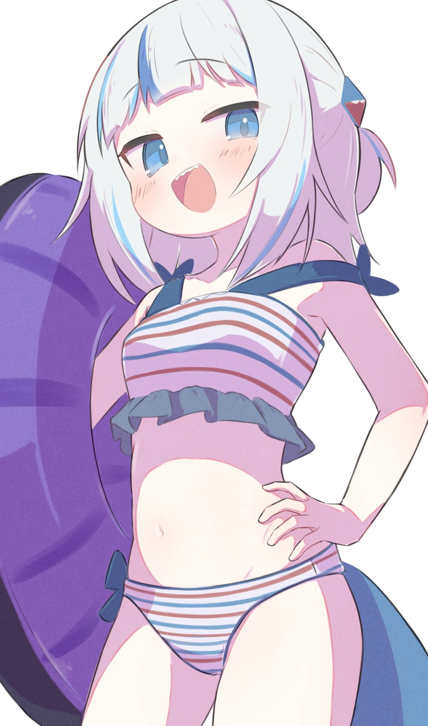 gawr gura (hololive and 1 more) drawn by inaririn