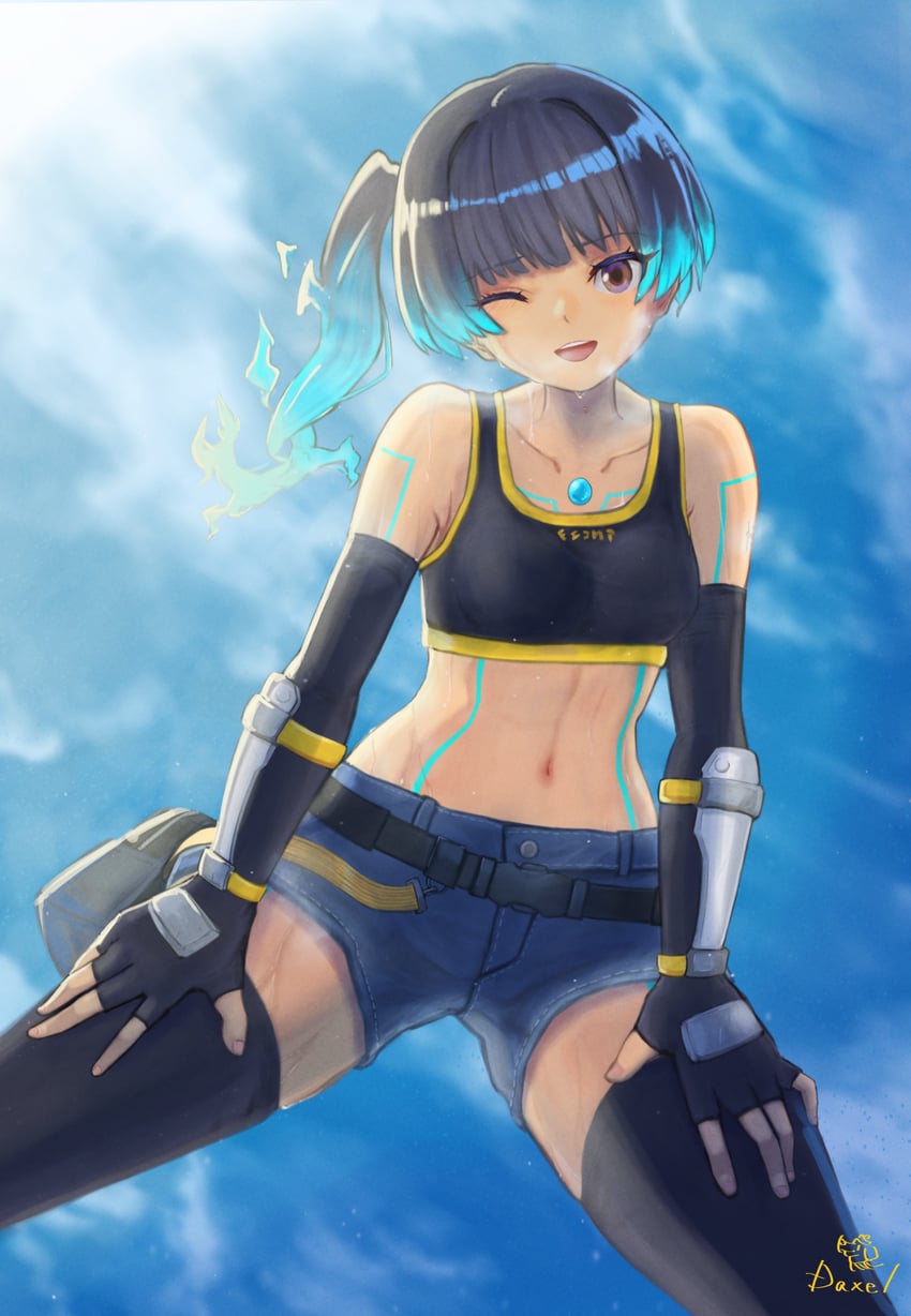 sena (xenoblade chronicles and 1 more) drawn by daxel0126