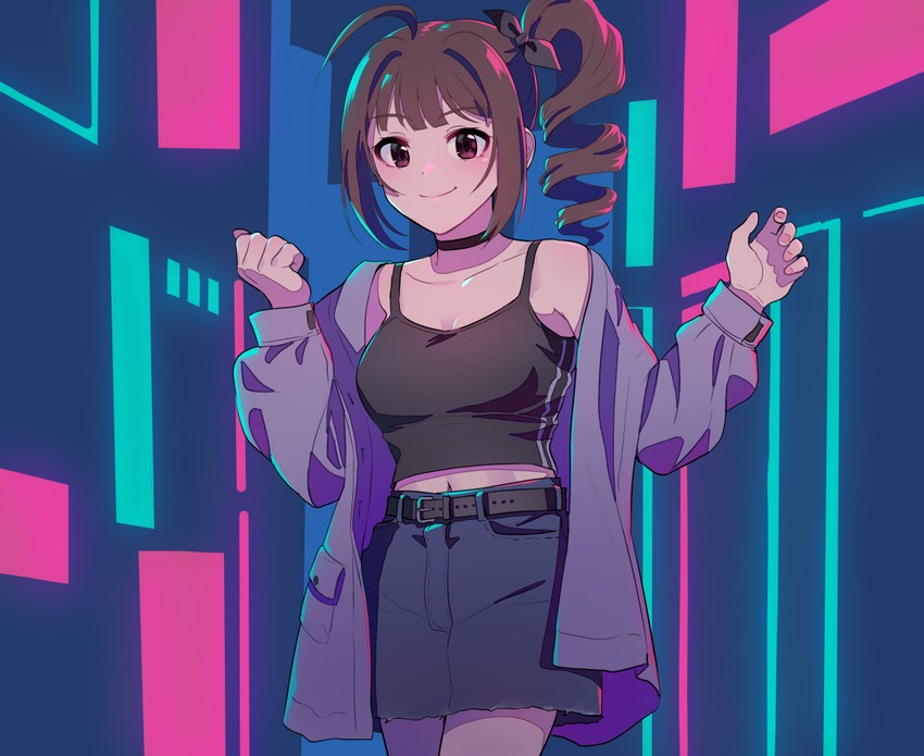 yokoyama nao (idolmaster and 1 more) drawn by kamille_(vcx68)