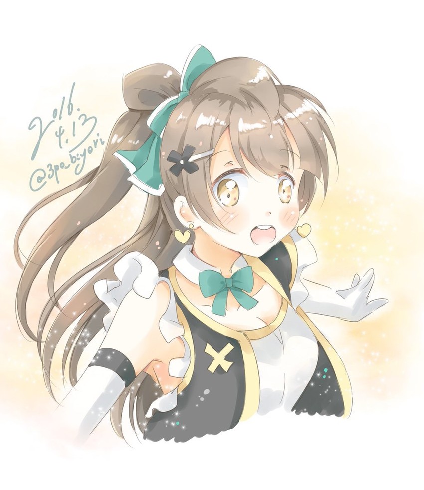 minami kotori (love live! and 1 more) drawn by sanpo