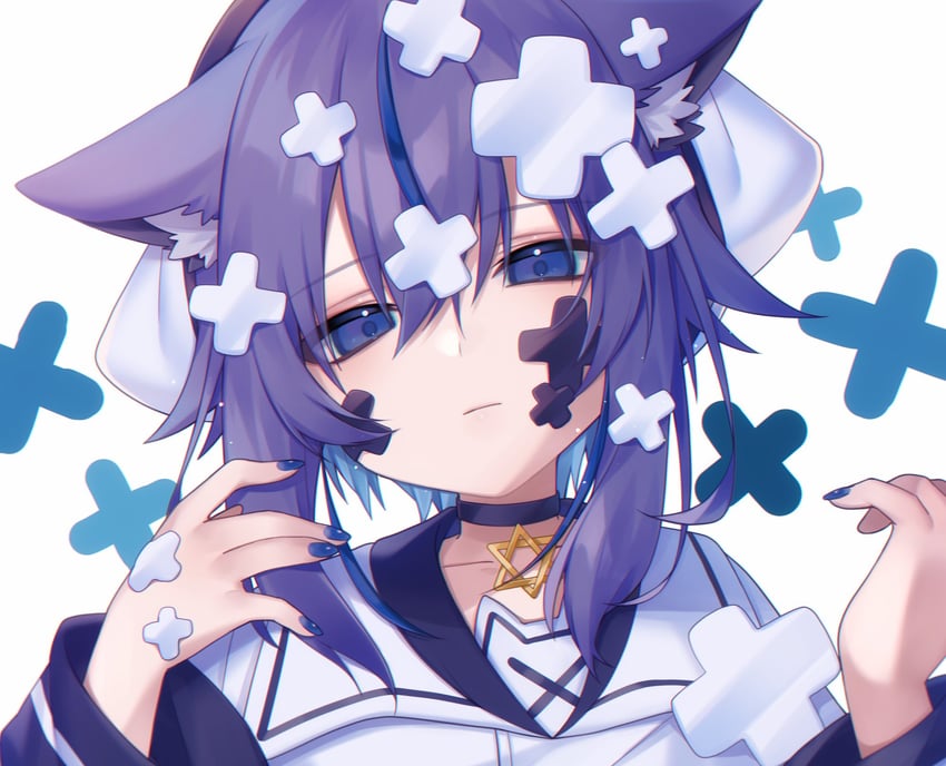asano yoru (indie virtual youtuber) drawn by asano_yoru_(artist)