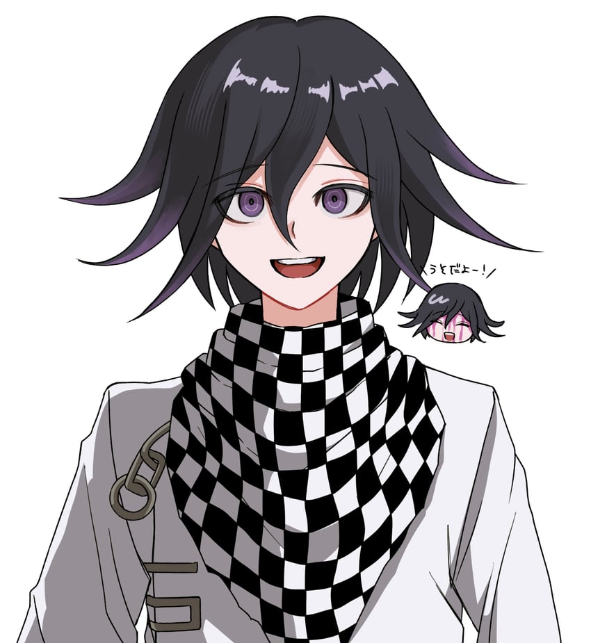 oma kokichi (danganronpa and 1 more) drawn by mnil_xx