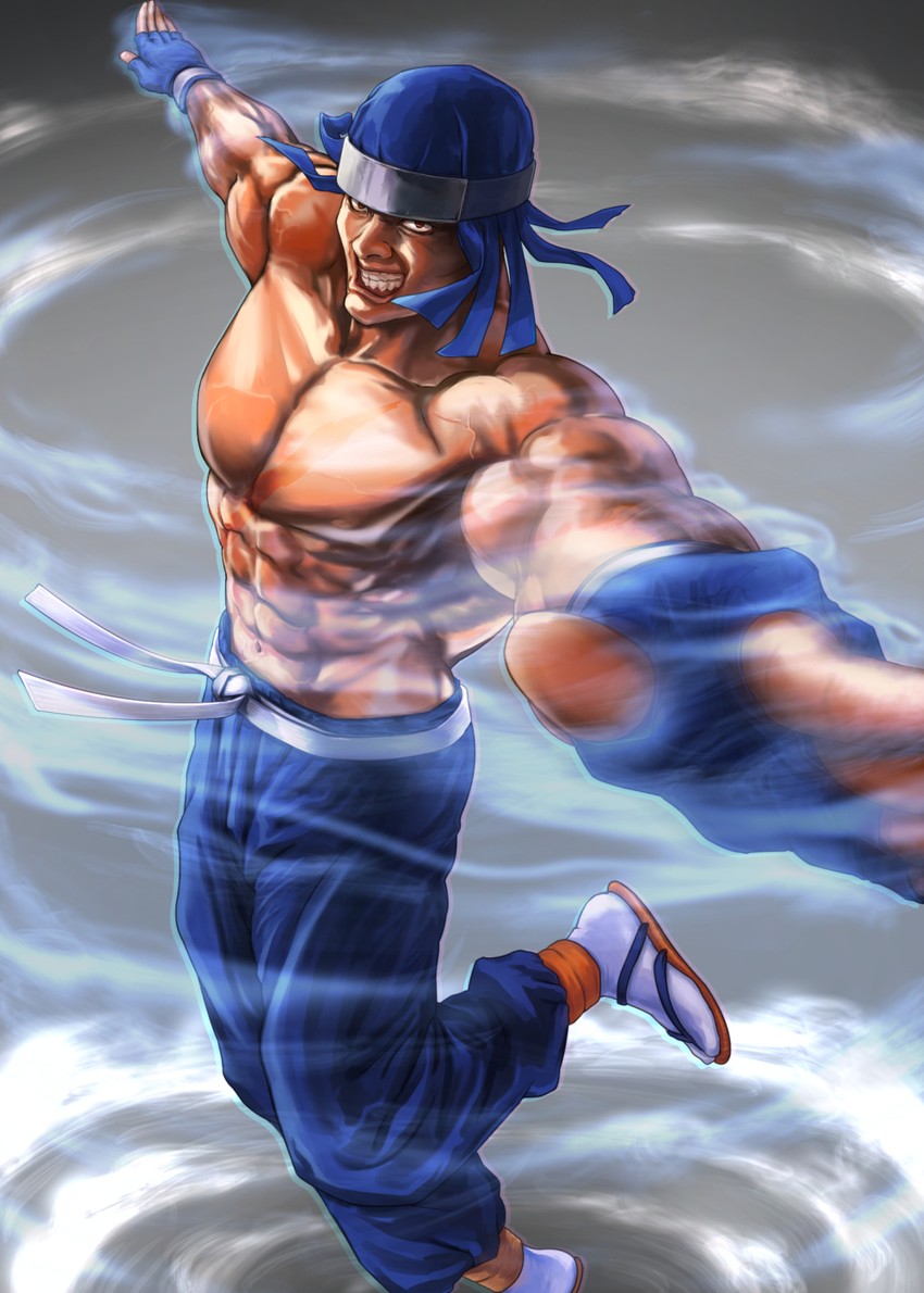 fu-ha jin (ryuuko no ken) drawn by l.g_(greenforce1)