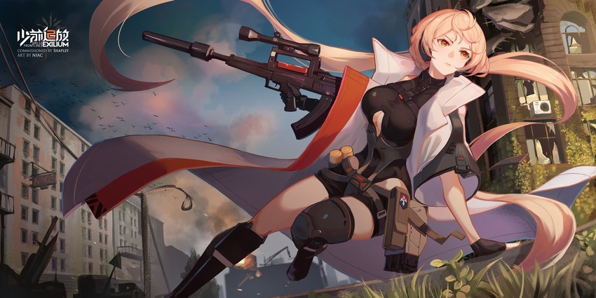 ots-14 and groza (girls' frontline and 1 more) drawn by niac