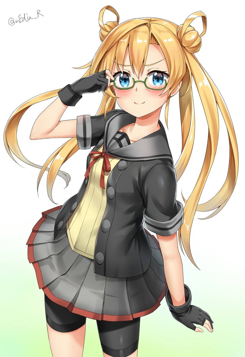 abukuma and abukuma kai ni (kantai collection) drawn by nedia_(nedia_region)