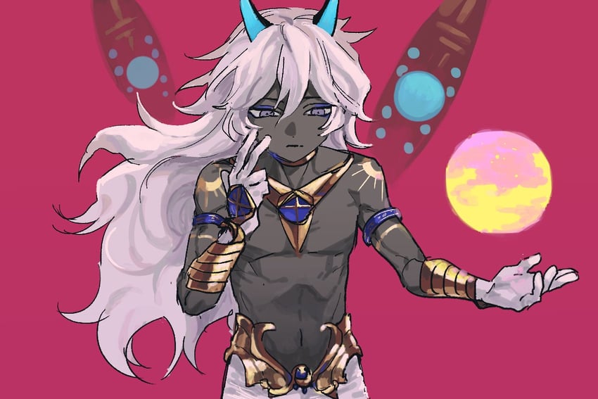 arjuna and arjuna alter (fate and 1 more) drawn by jhwxxxnb