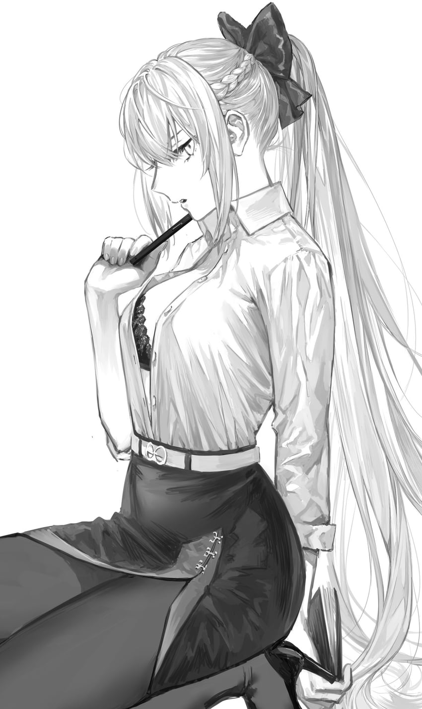 morgan le fay (fate and 1 more) drawn by nipi27