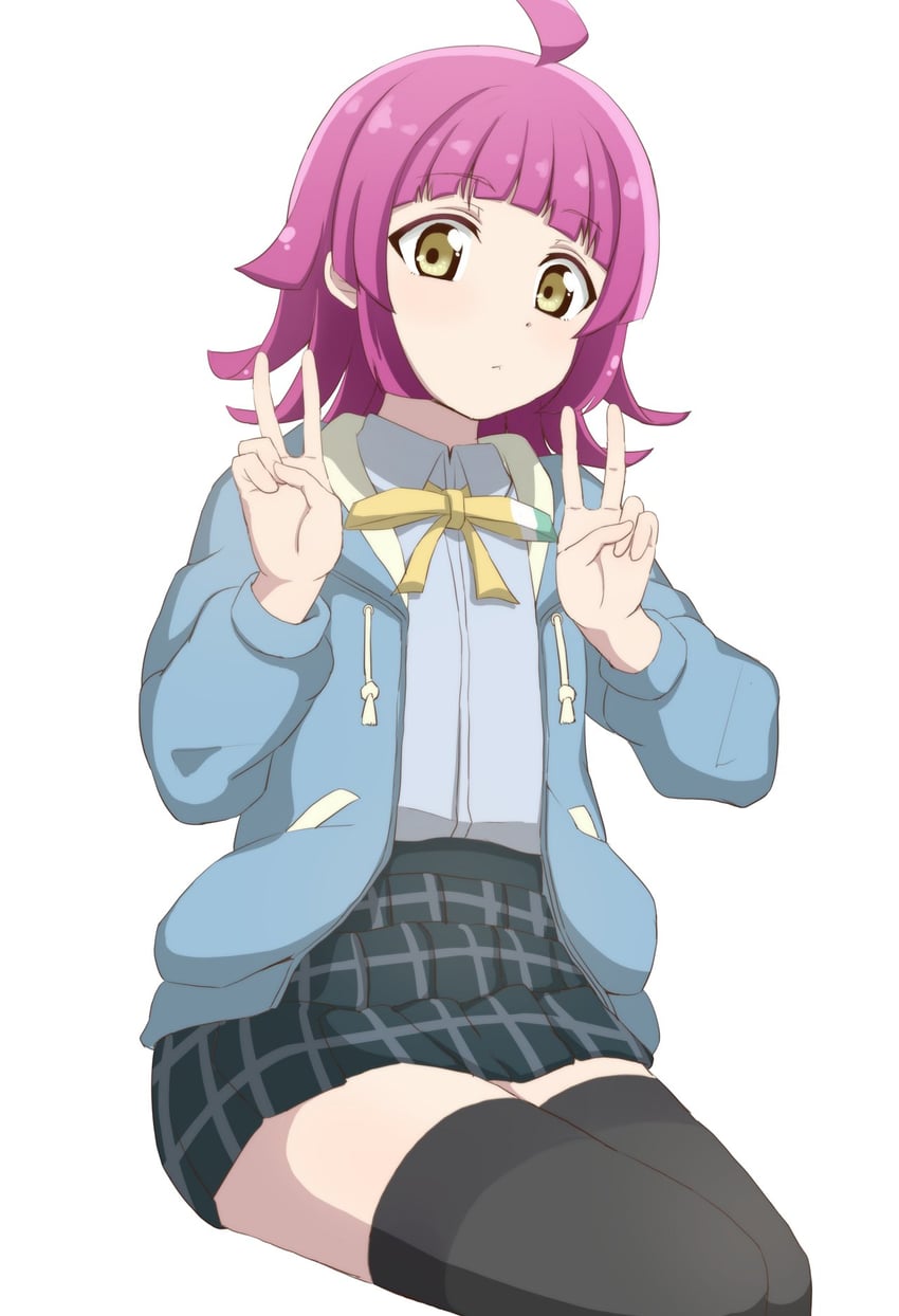 tennoji rina (love live! and 1 more) drawn by tottsan