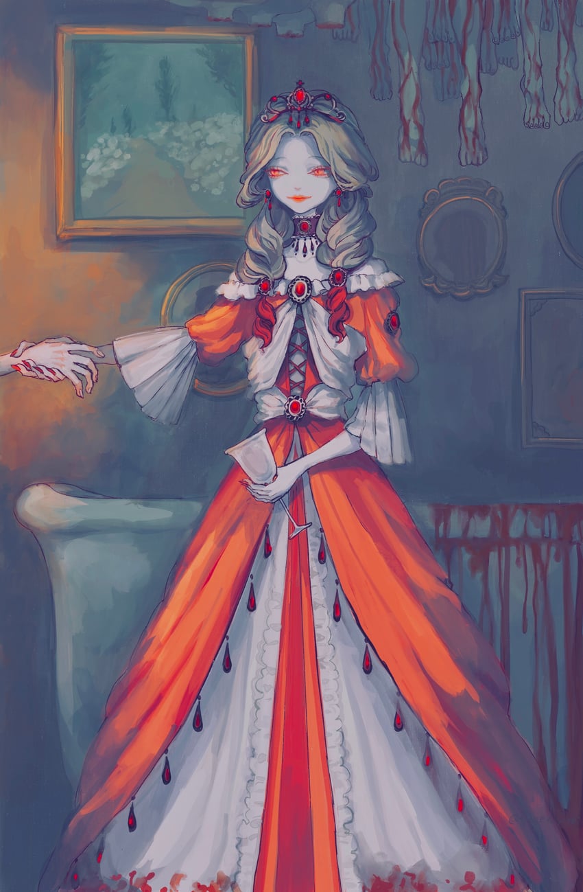 elizabeth bathory (tetsu no shoujo to yumemigachi na ohimesama) drawn by michiruchiipu