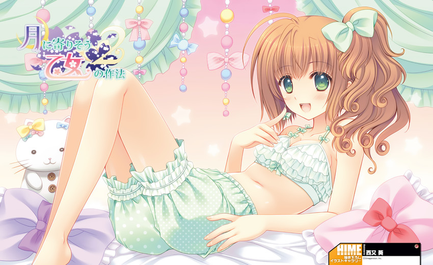 ginjou haruko (tsuki ni yorisou otome no sahou 2) drawn by nishimata_aoi