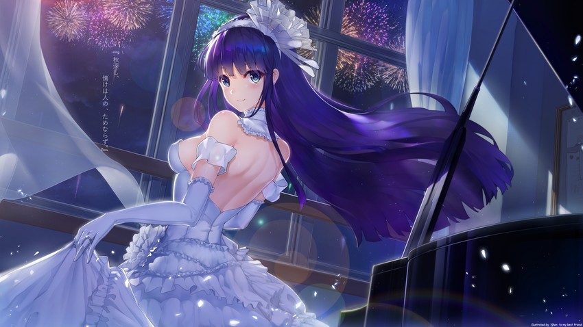 touma kazusa (white album and 1 more) drawn by nhan