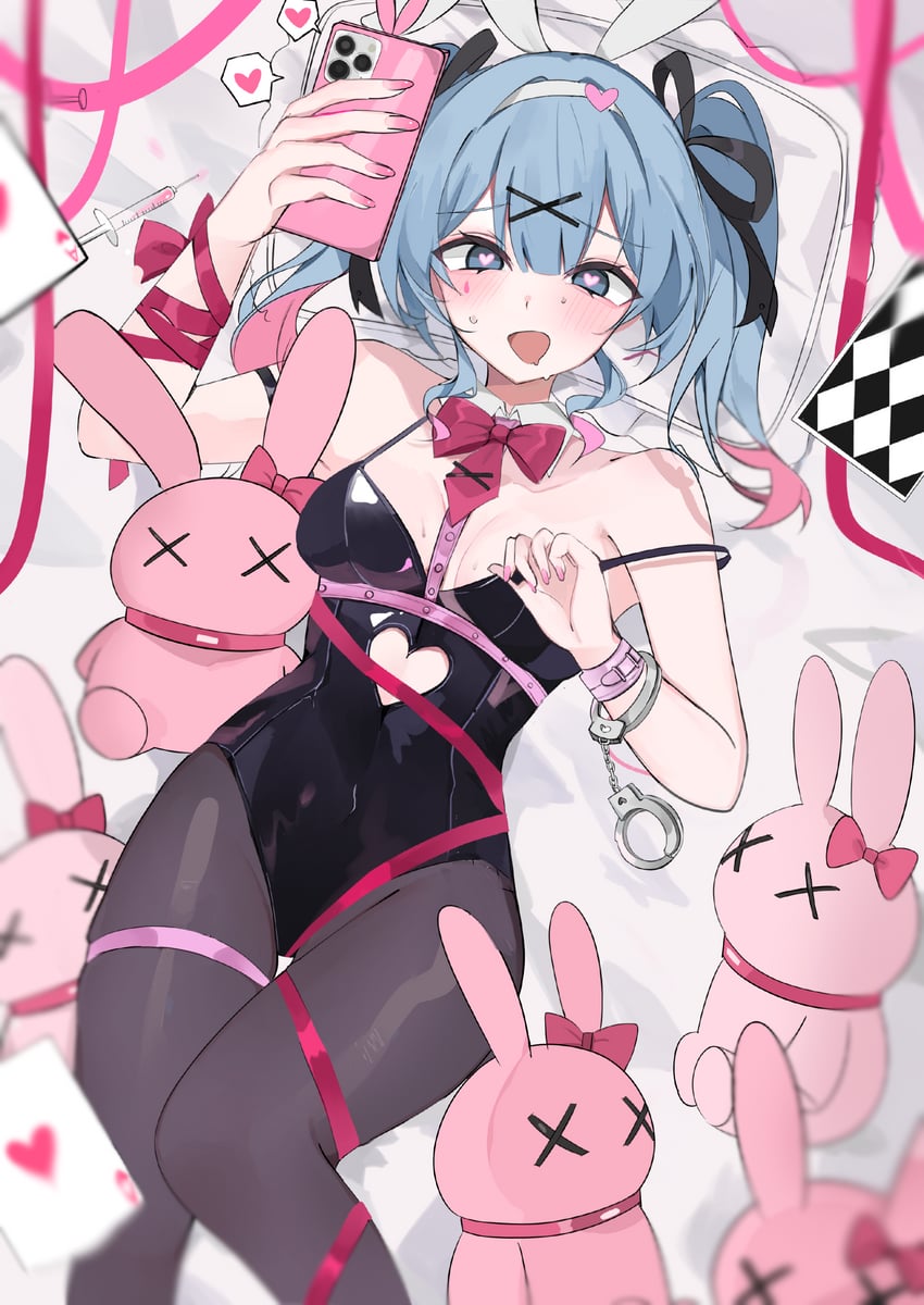 hatsune miku (vocaloid and 1 more) drawn by waimoniku
