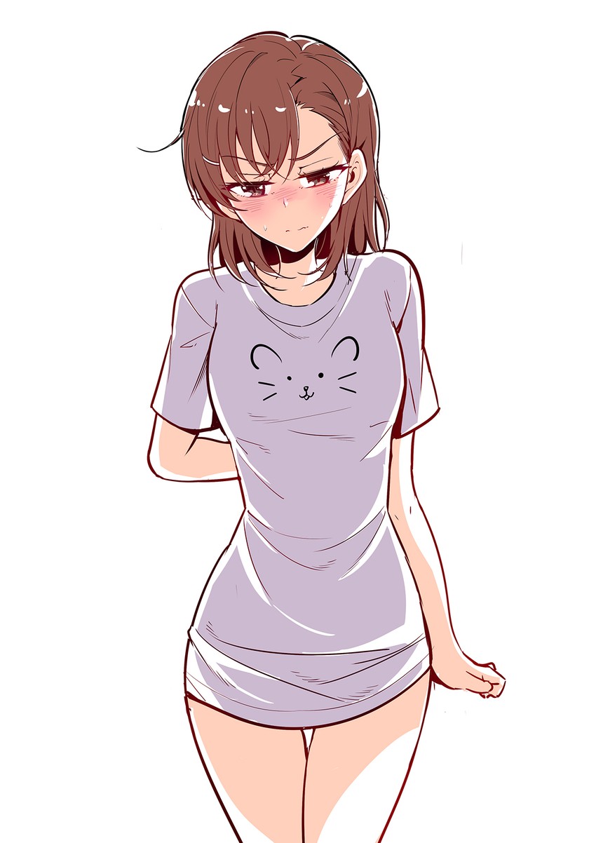 misaka mikoto (toaru majutsu no index and 1 more) drawn by fei_luo_mao