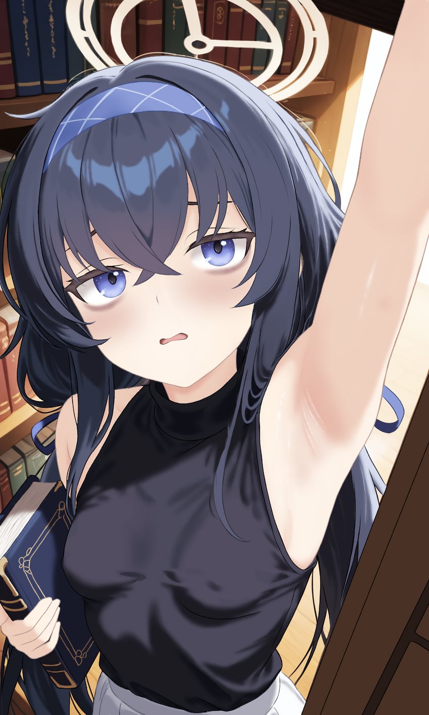 ui (blue archive) drawn by lewd_chan