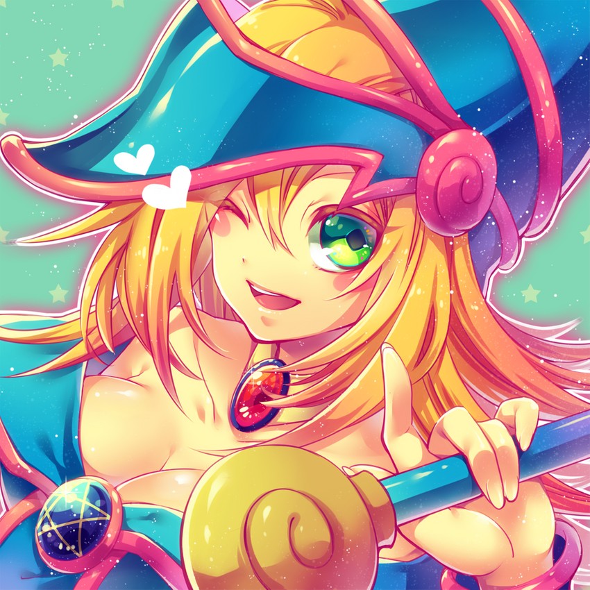 dark magician girl (yu-gi-oh!) drawn by ryo_(screw)