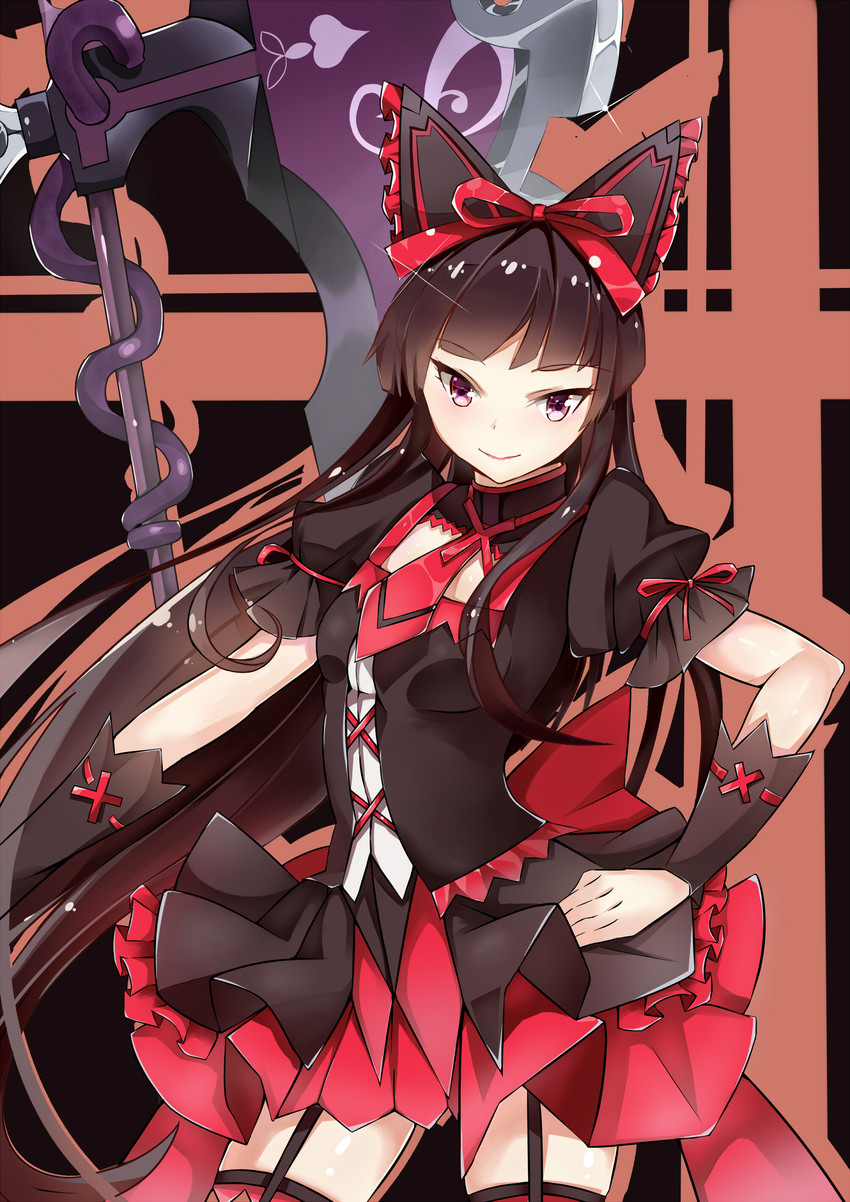 rory mercury (gate - jieitai ka no chi nite kaku tatakaeri) drawn by lingyan_heiye