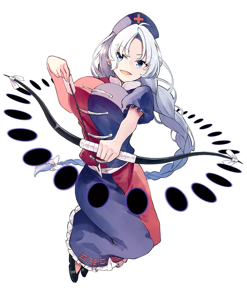 yagokoro eirin (touhou and 1 more) drawn by deetamu