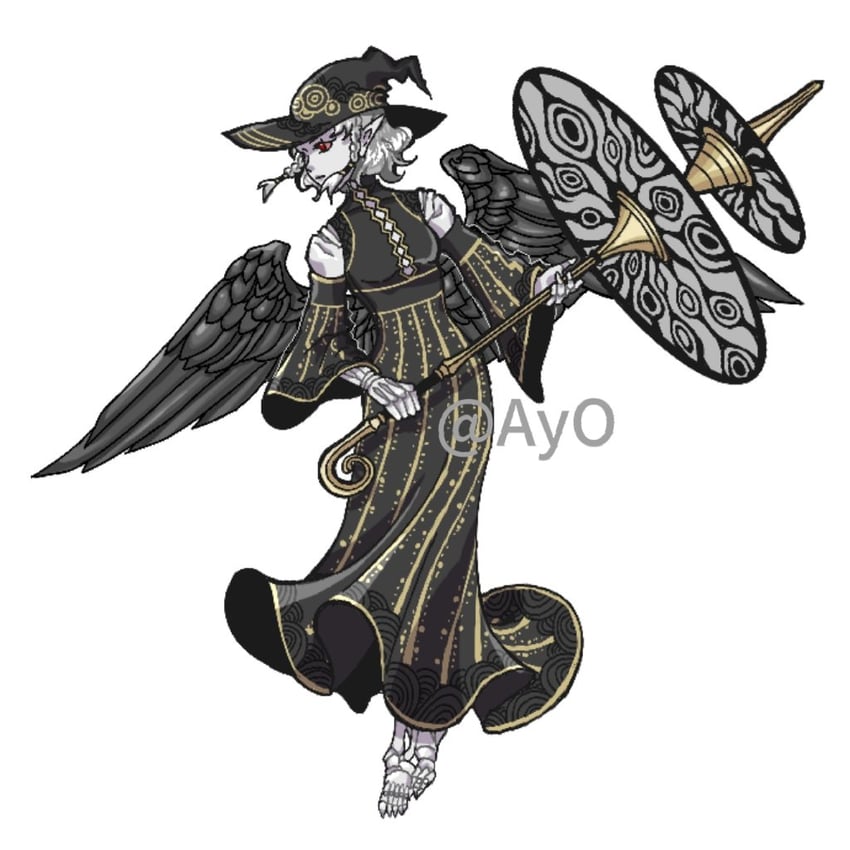 agrat bat mahlat (shin megami tensei and 2 more) drawn by ayo_o_205