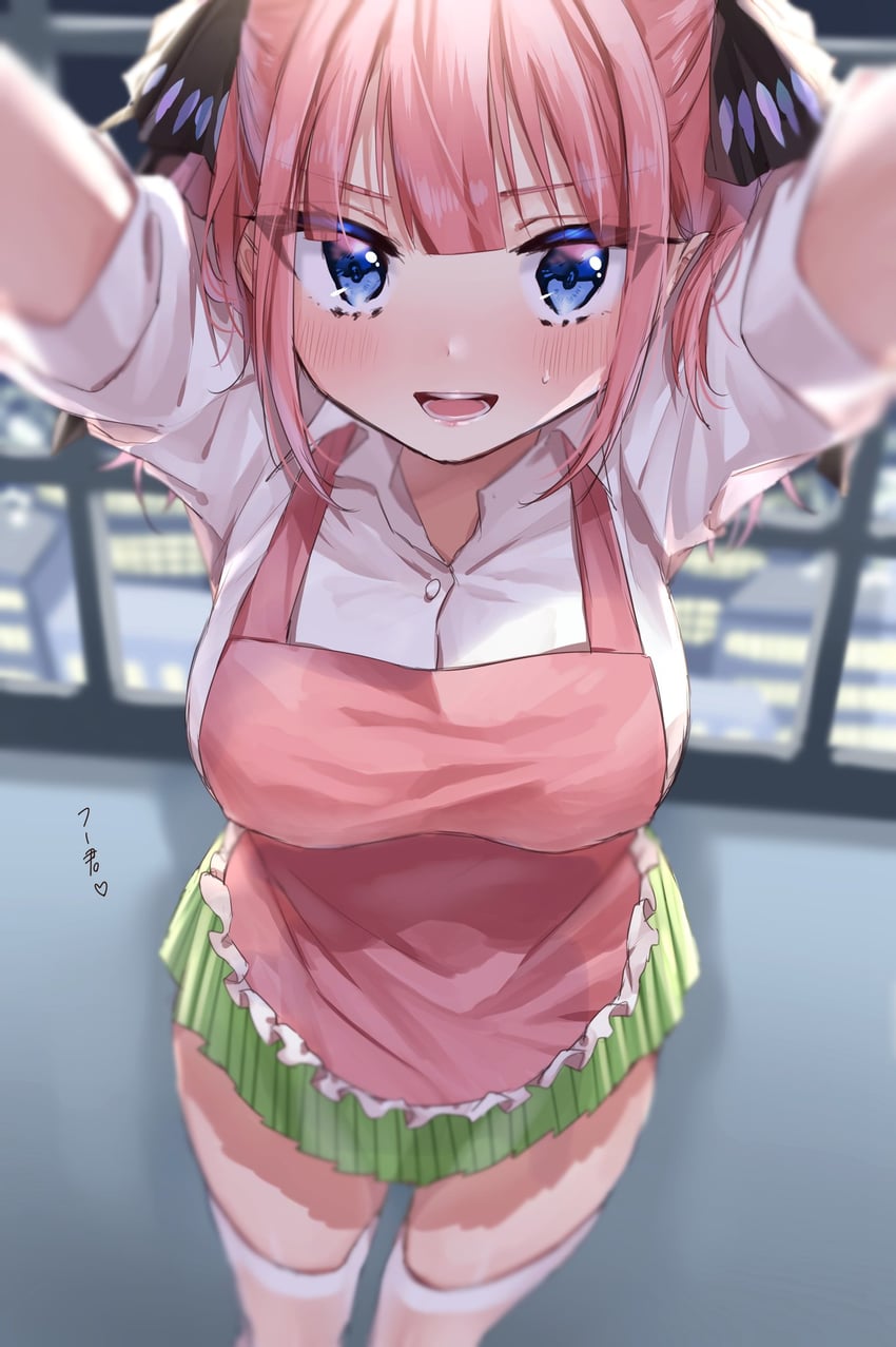 nakano nino (go-toubun no hanayome) drawn by chigusa_minori