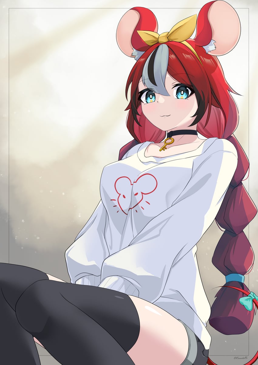 hakos baelz and strawberry baelz (hololive and 1 more) drawn by kanadeho