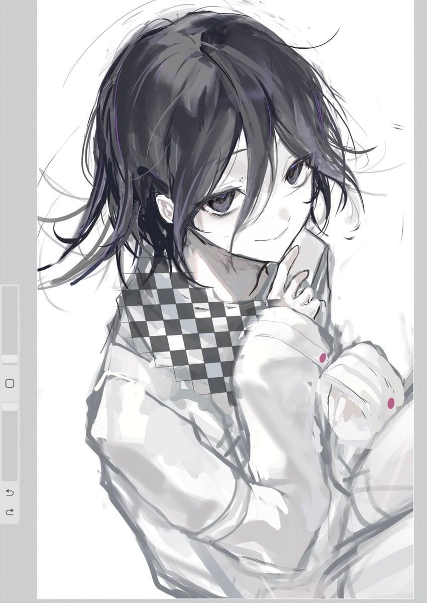 oma kokichi (danganronpa and 1 more) drawn by toqha3247