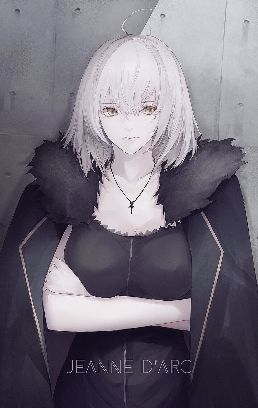 jeanne d'arc alter (fate and 1 more) drawn by marumoru