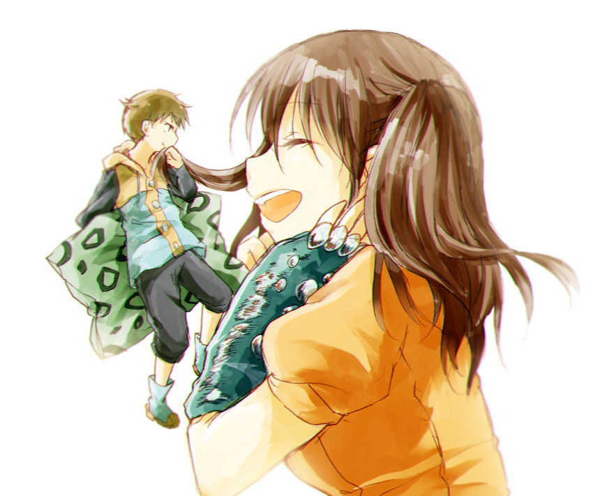 diane and king (nanatsu no taizai) drawn by hinase_kaguya